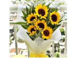 6 pcs Sunflower Bouquet